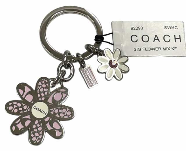 人気のファッションブランド！ 新品未使用 COACH コーチ コーチ 花