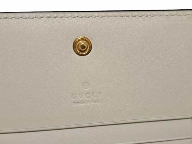 GUCCI グッチ コンパクトウォレットGGスプリーム GGアップル-