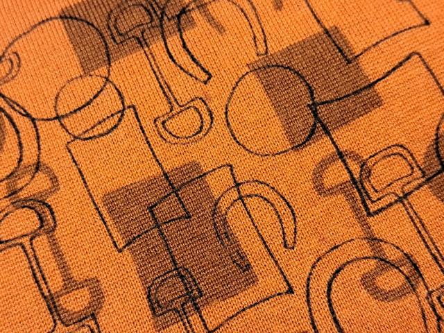 エルメス ストール マフラー カシミア シルク Hデザイン オレンジ ホーズビット 馬具 金具 オレンジ グレー リバーシブル HERMES 【中古 エルメス ストール マフラー カシミア シルク Hデザイン オレンジ