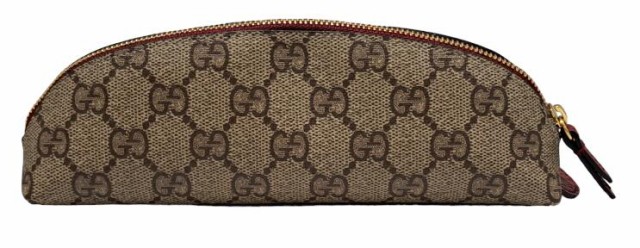新品同様 グッチ ペンケース GGスプリーム 6621129 猫 キャット
