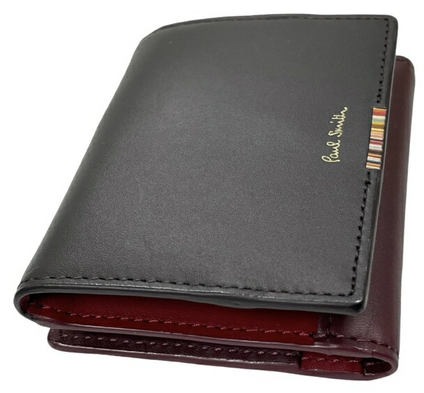 未使用 ポールスミス コンパクト 財布 二つ折り コインケース 小銭入れ