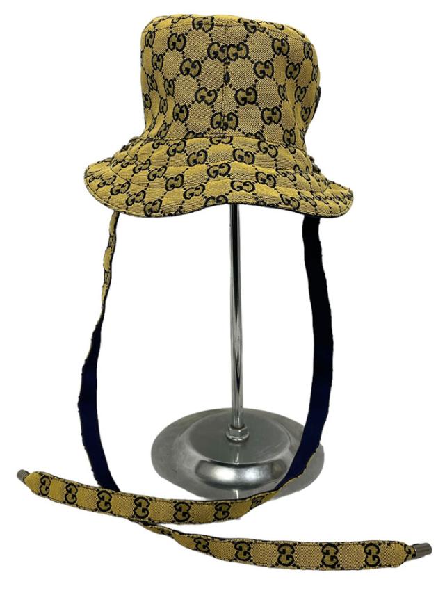 GUCCIオリジナル GGキャンバス バケハ