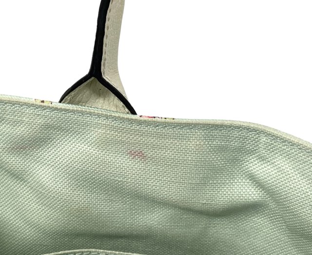 グッチ ハンドバッグ トートバッグ プリント ライトブルー 水色