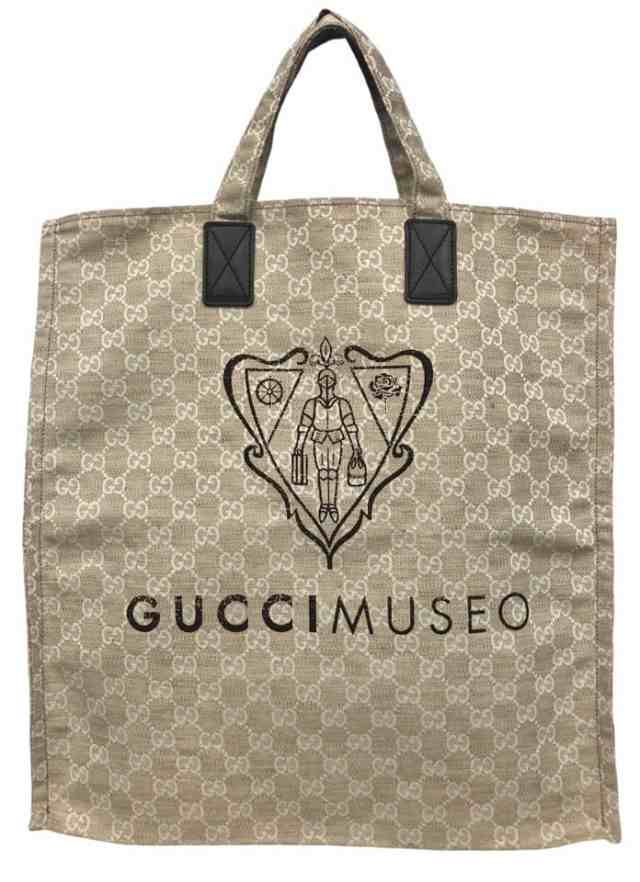 未使用 グッチ ミュゼオ トートバッグ 283411 バッグ ハンドバッグ トート エコバック MUSEO GGキャンバス GUCCI 【中古】