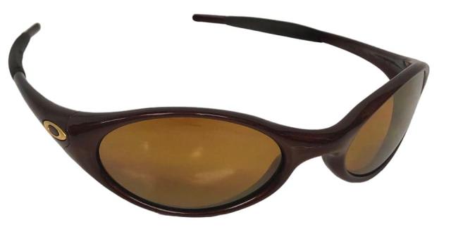 オークリー サングラス アイジャケット メタリック ブラウン eye jacket y2k 90s アイウェア メンズ レディース 茶色 男女兼用 OAKLEY 廃