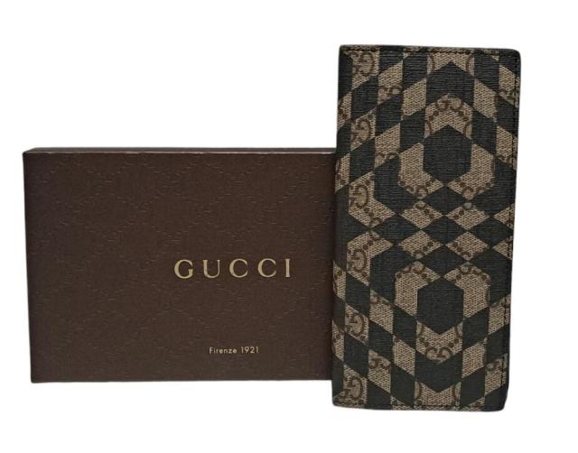 グッチ GUCCI 財布 メンズ 二つ折り GGカレイド レザー スプリーム グッチ GUCCI 財布 メンズ 二つ折り GGカレイド レザー スプリーム