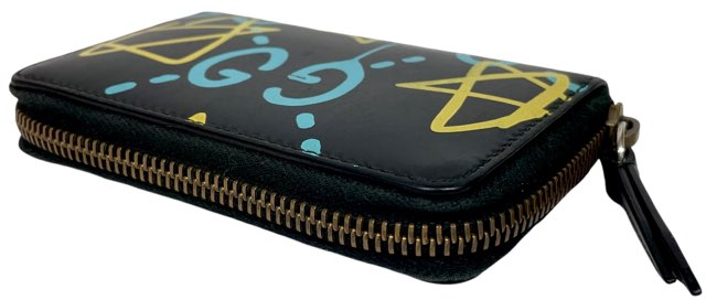 グッチ コインケース 小銭入れ ゴースト GG ブラック 黒 GUCCI  