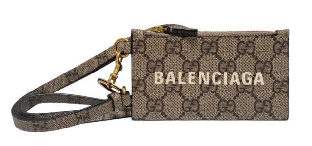 グッチ GUCCI バレンシアガ BALENCIAGA ザ ハッカー プロジェクト ネックストラップ付き カードケース ケース 小銭入れ 681706 【