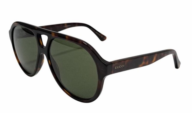 GUCCI - 未使用品□GUCCI グッチ GG0159S べっ甲柄 アビエーター