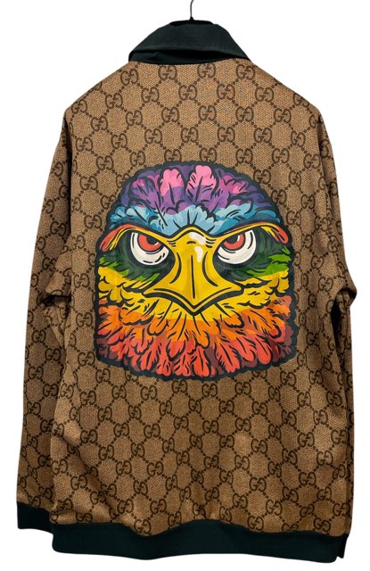 GUCCI - グッチ ジャージ　GG イーグルプリント Jersey Jacket  XS グッチ ジャージ GG イーグルプリント Jersey Jacket XS （海外サイズ