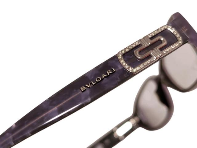 ブルガリ 眼鏡 メガネフレーム パレンテシ ラインストーン 4004-B  