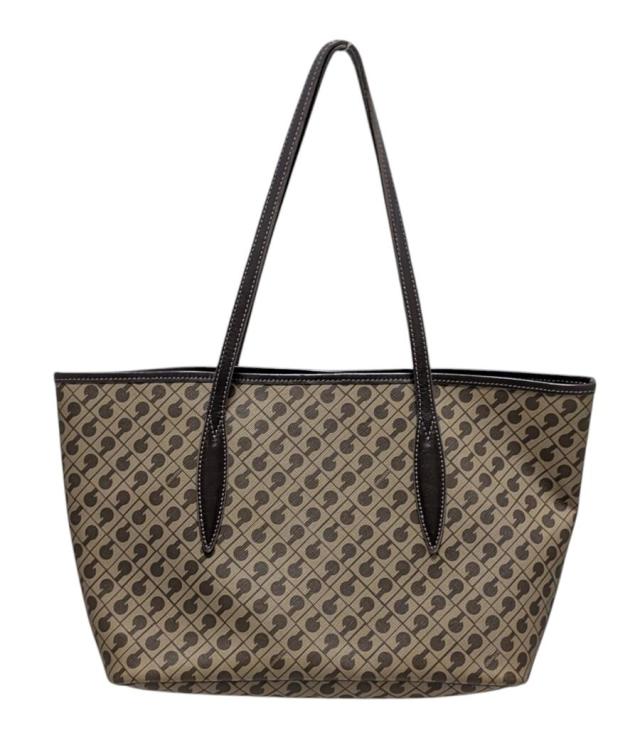 ゲラルディーニ トートバッグ PVC ショルダーバッグ ブラウン ポーチ