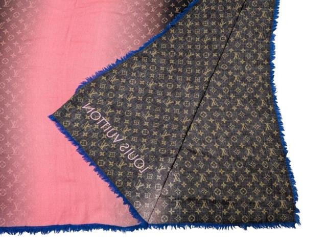 新品同様 ルイヴィトン ショール エトール・テリング モノグラム  