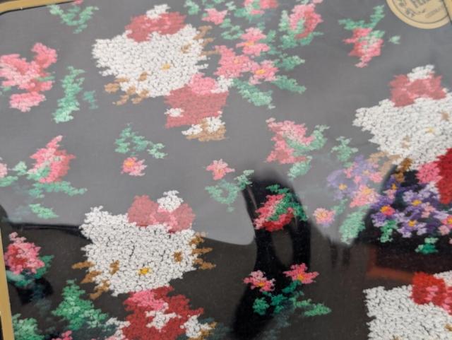 未使用 箱入り フェイラー ハンカチ 花柄 ハンドタオル ミニタオル  