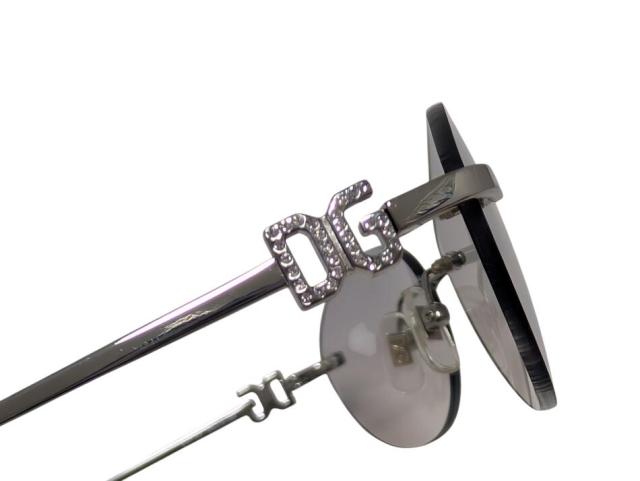 ドルチェ&ガッバーナ サングラス ラインストーン DG DG912S グレー