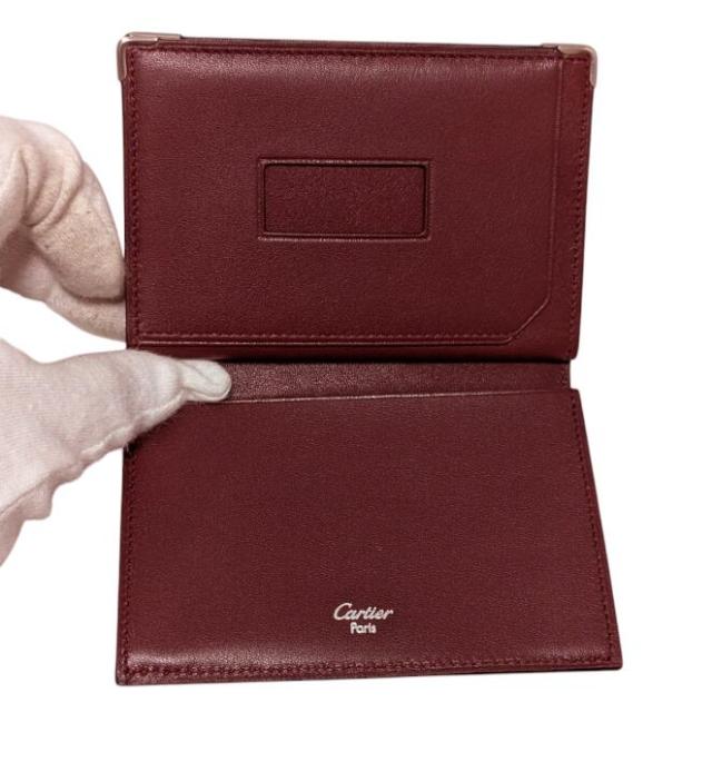 Cartier カルティエ マストライン 二つ折り カードケース 名刺