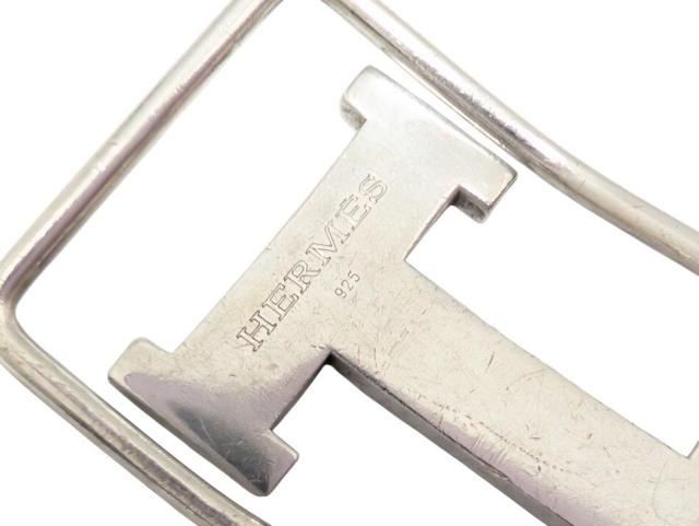 HERMES エルメス コンスタンス AG925 シルバー マネークリップ 【公式