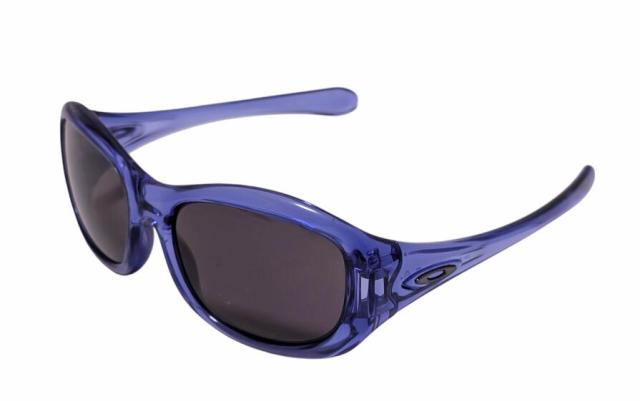 新品同様 オークリー サングラス エターナル 廃盤モデル クリスタルレベンダー パープル系 03-393 ウォームグレイ OAKLEY ETERNAL メンズ
