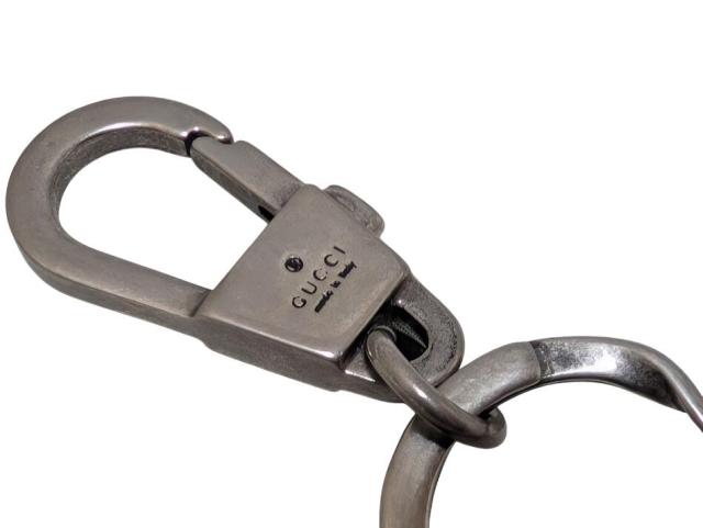 グッチ キーホルダー チャーム キーリング クレジットカードデザイン  