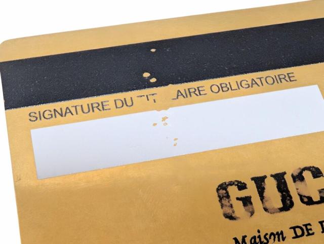 グッチ キーホルダー チャーム キーリング クレジットカードデザイン  