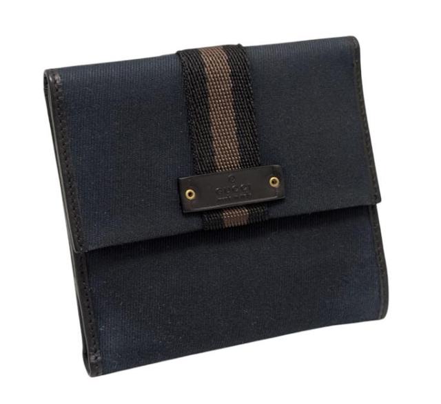 グッチ GUCCI 財布 二つ折り Wホック キャンバス グレー系 /UO ■SH メンズ 新作登場，低価