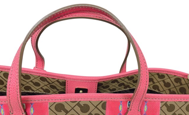 新品同様 ゲラルディーニ 総柄 トートバッグ プリント 2WAY