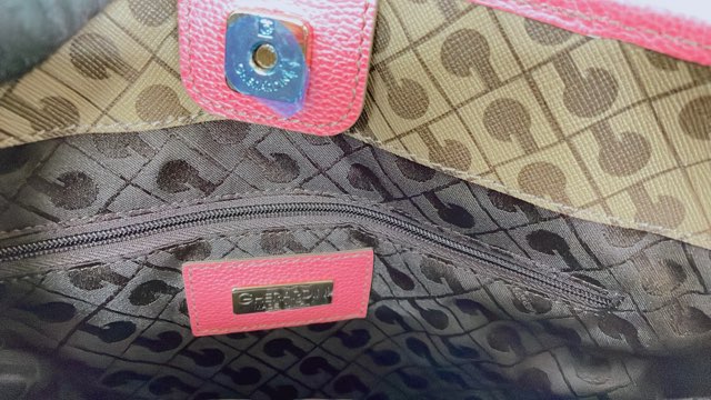 新品同様 ゲラルディーニ 総柄 トートバッグ プリント 2WAY