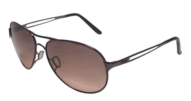 オークリー サングラス ティアドロップ CAVEAT カヴィート OO4054 パープル系メタリック 4054 メンズ レディース OAKLEY  【中古】