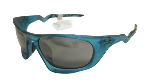 未使用 オークリー OAKLEY ラテラリス サングラス クリアブルー OO9431-0860 LATERALIS アウトドア キャンプ Prizm  ハイブリッジフィッ