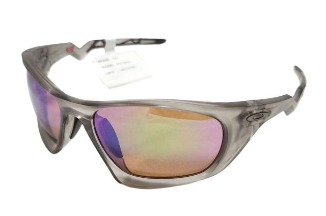 未使用 オークリー OAKLEY ラテラリス サングラス クリアマットグレー クリアフレーム OO9431-0760 LATERALIS アウトドア キャンプ Prizm