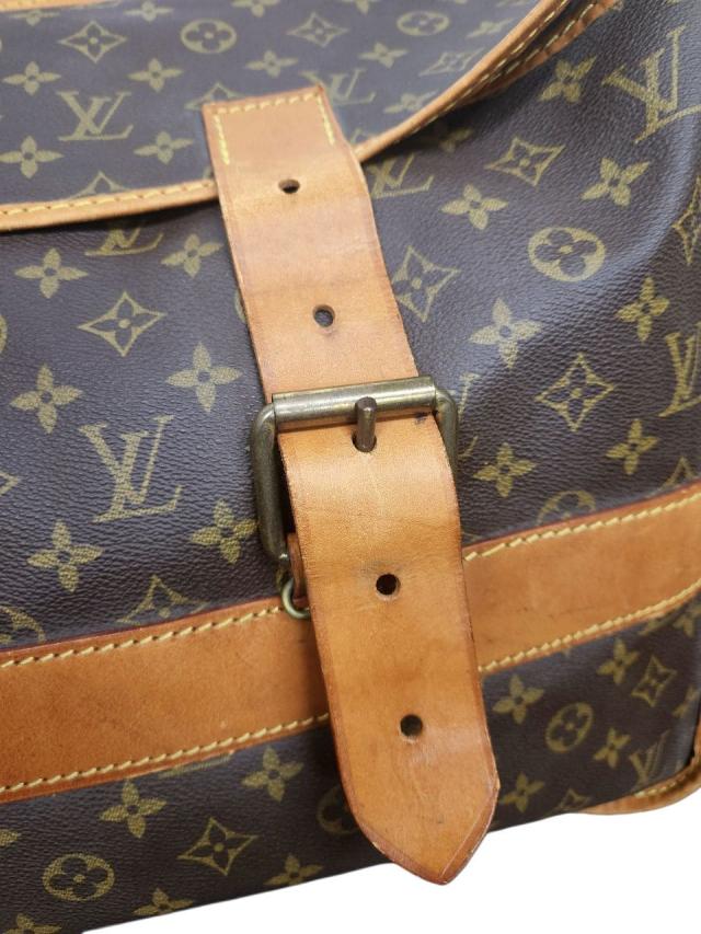ルイヴィトン モノグラム ボストンバッグ ジビエ M58120 狩猟カバン