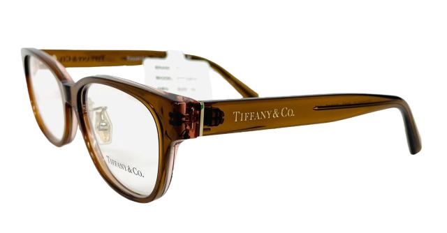未使用 ティファニー メガネフレーム ティファニー ロゴ  Tiffany & Co. TF2263D アジアンフィット　Asian Fit 8255  TIFFANY ブラウン