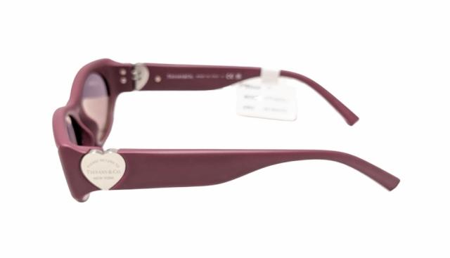 未使用 ティファニー サングラス シリコン シルバー レッド  リターントゥハート ハートタグ Tiffany & Co. TF4222U TIFFANY レディース 未使用 ティファニー サングラス シリコン シルバー レッド リターン