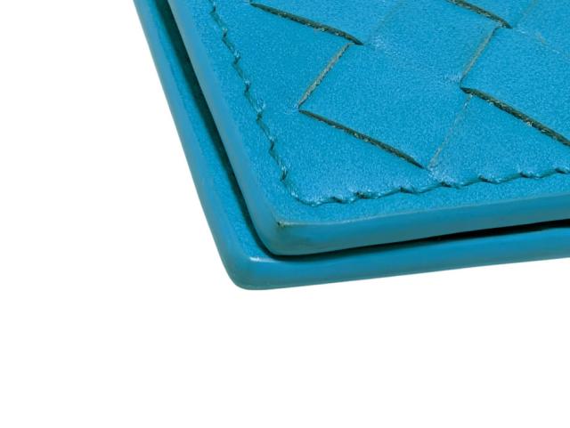 【美品】 ボッテガヴェネタ 折り財布 マキシイントレチャート レザー ボッテガヴェネタ マキシ イントレチャート レザー 折り 財布 Bottega