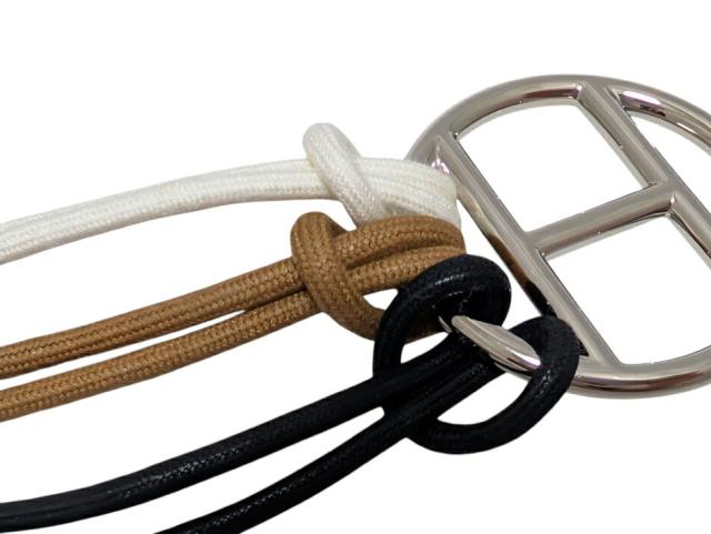 【新品同様】正規品鑑定済　エルメス　サッシュベルト　Hモチーフ　レディース　綺麗 HERMES（エルメス） 新品同様 ベルト サッシュベルト サッシュ 紐 H