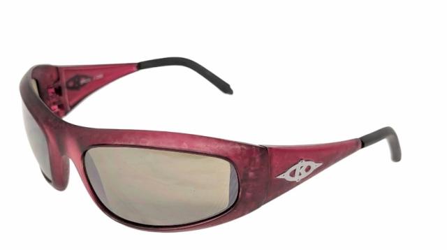 キラーループ KILLERLOOP イタリア製 Y2K サングラス レッド系 プラスチック SPASM K 0365 メンズ　レディース　【中古】