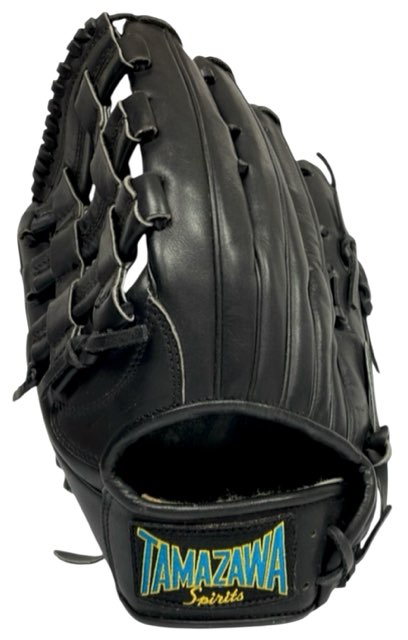 玉澤 グローブ TAMAZAWA Spirits 野球グローブ HERO-B7 スピリッツ ブラック 黒 野球 レザー 左利き用　31ｃｍ　左投げ用 【中古】