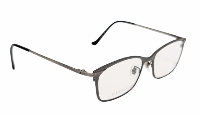 未使用 グッチ 眼鏡 メガネフレーム GG1130OJ チタン ガンメタル フルリム スクエア メンズ レディース 日本製 鯖江製 伊達メガネ GUCCI