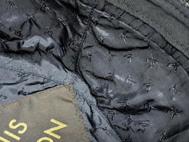 ルイヴィトン 帽子 ハット コットンキャンバス ストライプ ＃L