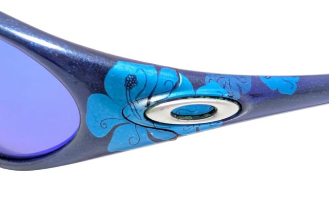 オークリー サングラス ミニッツ minute フラワー 花柄 ブルー