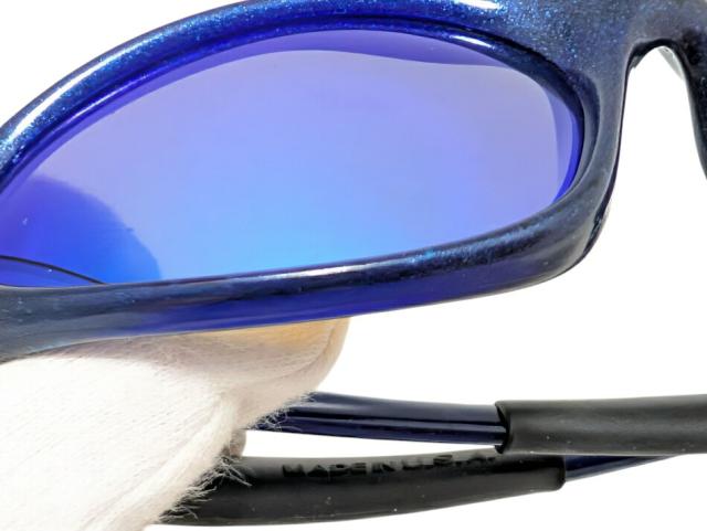 オークリー サングラス ミニッツ minute フラワー 花柄 ブルー  ミニッツ1.0 Y2K ハイビスカス アイジャケット メンズ レディース ミニッ オークリー サングラス ミニッツ minute フラワー 花柄 ブルー