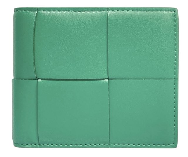 ボッテガヴェネタ 財布 カセット カセット パース付き二つ折りウォレット グリーン 緑 二つ折り レザー メンズ　レディース 749455