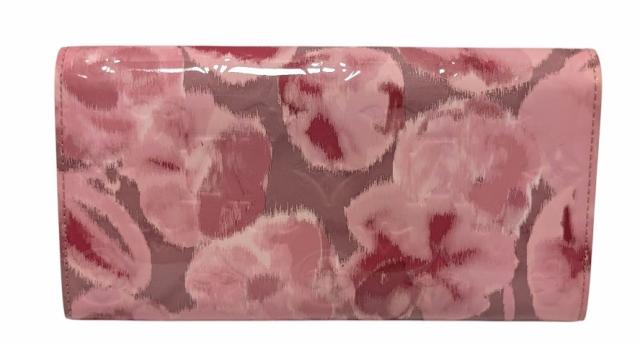 ルイヴィトン ヴェルニ イカットフラワー ポルトフォイユ サラ M90023