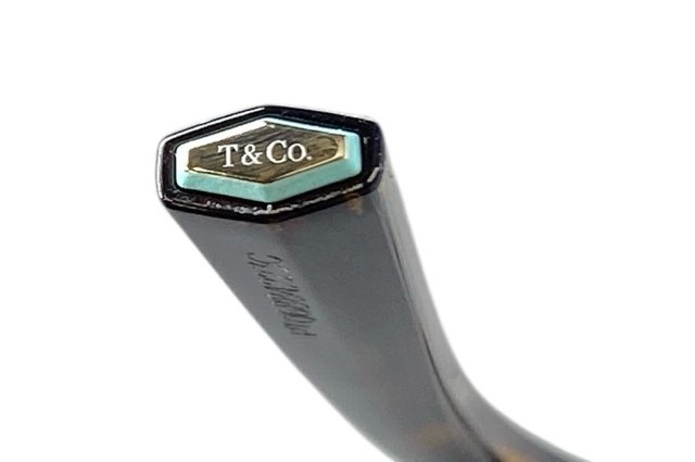 未使用 ティファニー 眼鏡 メガネフレーム TF2255 Tデザイン ブラウン