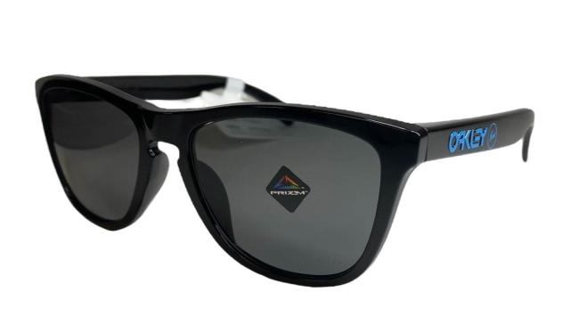 未使用 オークリー　サングラス フロッグスキン　FROGSKINS FRAGMENT　フラグメント ブルー OAKLEY  プリズムレンズ　PRIZM【中古】