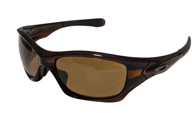 新品同様 オークリー サングラス  ピットブル OO9161-08 廃盤モデル 偏光レンズ ポリッシュド ルートビア ブラウン メンズ PITBULLメンズ