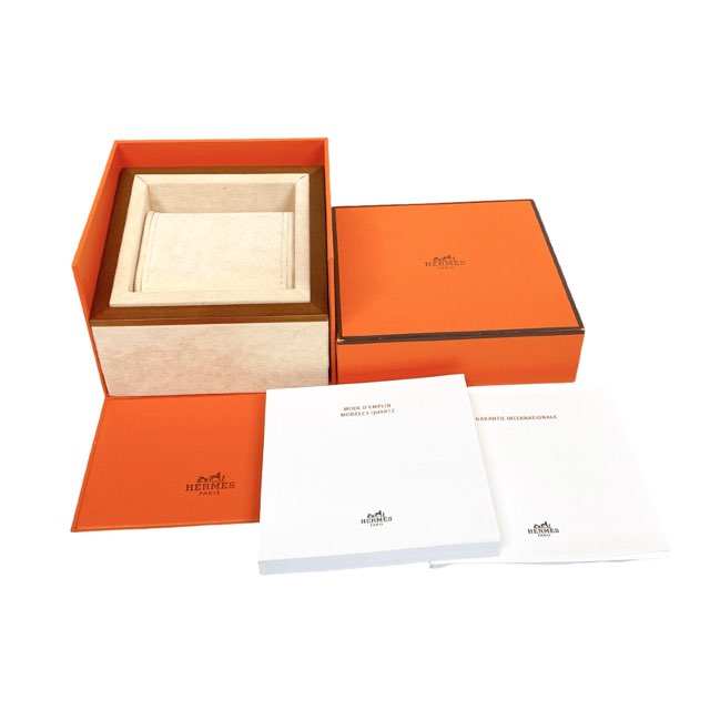 付属品のみ】 エルメス HERMES 腕時計 空箱 オレンジボックス 他 布袋