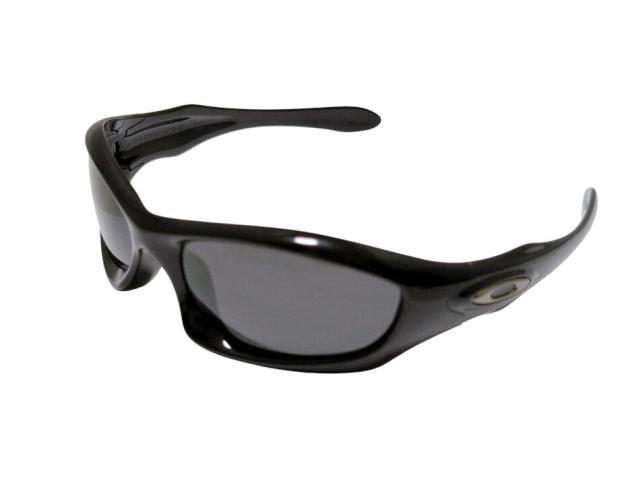 新品同様 オークリー モンスタードッグ ブラック MONSTAR DOG ブラック 黒 Polished Black ブラックレンズ 偏光レンズ 05-020 POLARAIZD