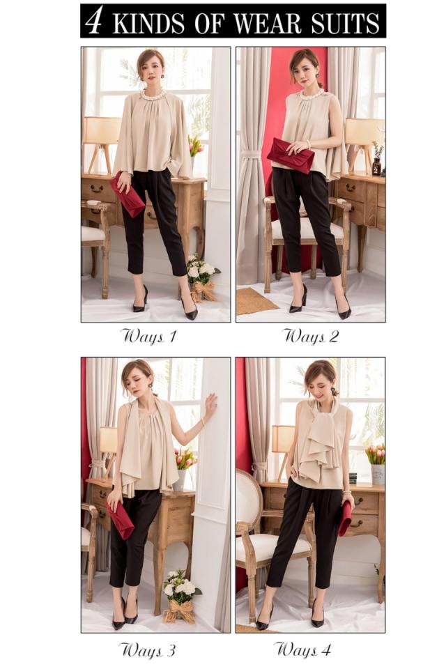 レビュー特典 パンツスーツ スーツ レディース 2点セット 大きい