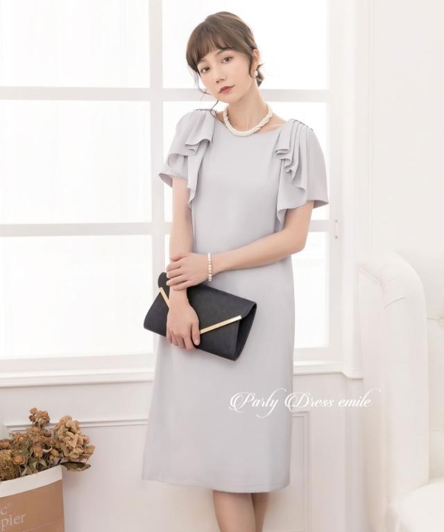 レビュー特典 パーティードレス フォーマルワンピース 結婚式 お呼ばれ